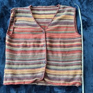 Striped Multicolor Women's Tank Top